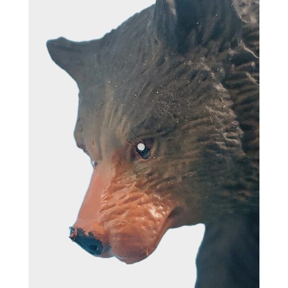 Vintage Black Bear Realistic Figure Cake Topper Standing K & M International - Picture 6 of 16